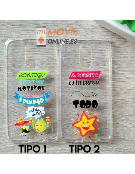 Funda de gel con dibujos para LG K8 2017