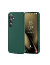 Funda de silicona suave Verde para Samsung A36