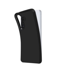 Funda de silicona suave Negra para Samsung A36