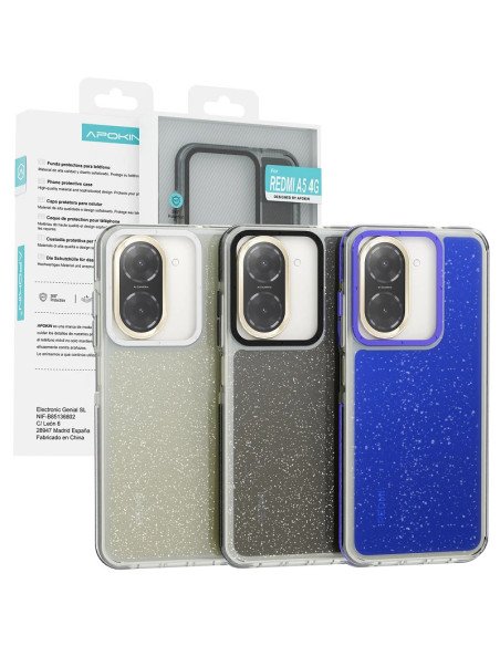 Funda con brillantes para Redmi A5