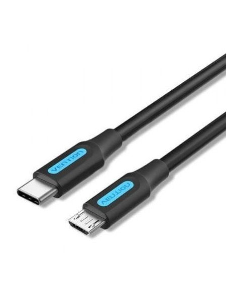 Cable USB 2.0 Tipo-C Vention COVBH/ USB Tipo-C Macho - MicroUSB Macho