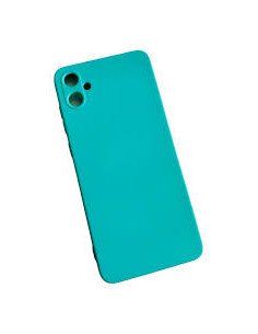 Funda de silicona suave azul turquesa para Samsung A07