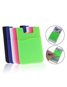 Tarjetero silicona universal