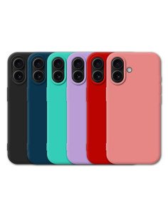 Funda de silicona suave para iPhone 17