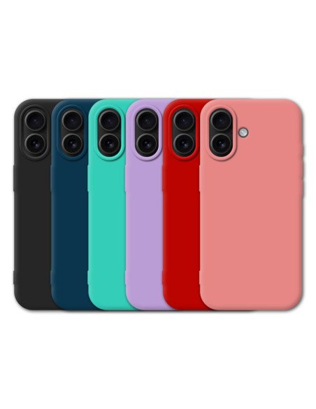 Funda de silicona suave para iPhone 17