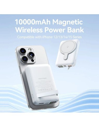 Batería externa Powerbank 10000mAh Vention FHTW0