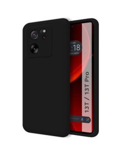 Funda silicona suave negra  para Mi 13T / Mi 13T Pro