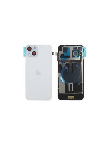 Tapa trasera blanca para iPhone 15