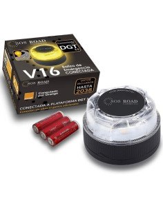 Luz baliza de emergencia para coche SOS Road Connected EL2024 V16