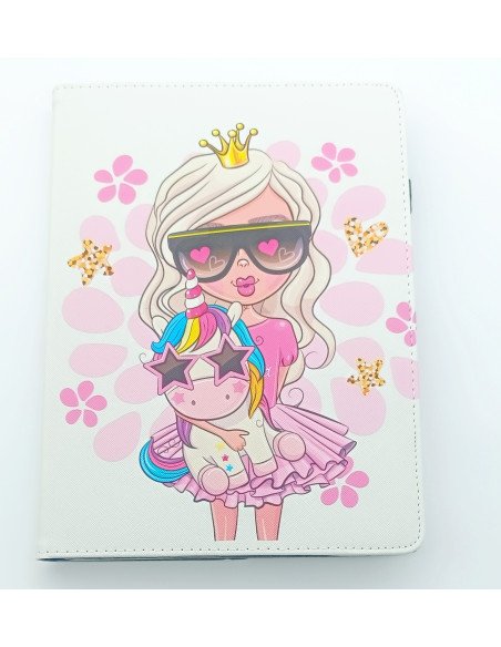Funda de dibujos universal tablet 10"