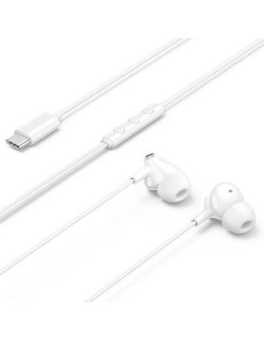 Auriculares Intrauditivos Vention Echo Lite USB-C In-Ear con cable Tipo C