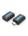 Adaptador USB 3.0 Vention CDUB0/ USB Tipo-C Macho - USB Hembra