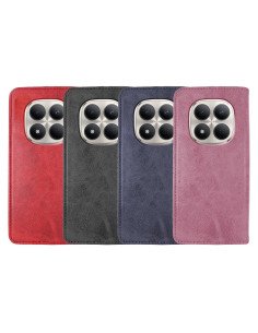 Funda libro polipiel para Redmi Note 15 Pro 5G