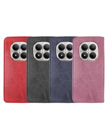 Funda libro polipiel para Redmi Note 15 Pro 5G