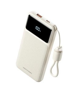 Powerbank 10000mAh Vention XGYW0-39-TY / 22.5W / Blanca