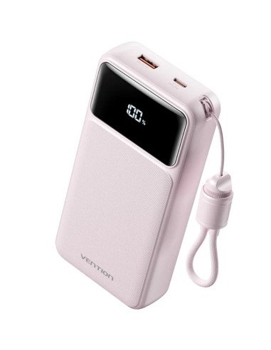 Powerbank 20000mAh Vention XGYP0-40-TY / 22.5W / Rosa