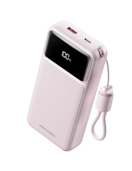 Powerbank 20000mAh Vention XGYP0-40-TY / 22.5W / Rosa