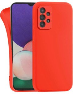 Funda gel fuerte roja Samsung A52