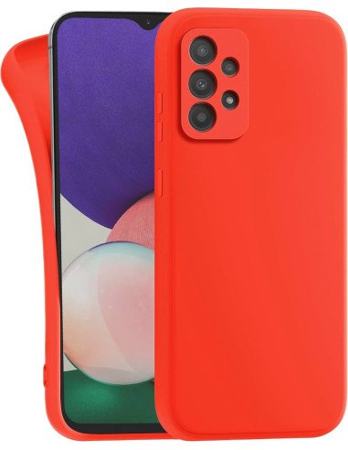Funda gel fuerte roja Samsung A52