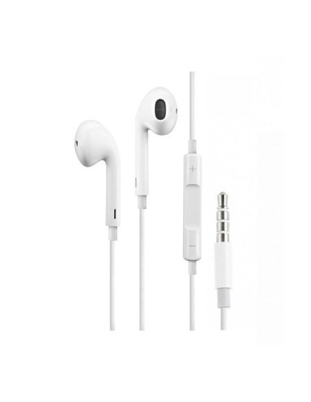 Auriculares con jack blancos