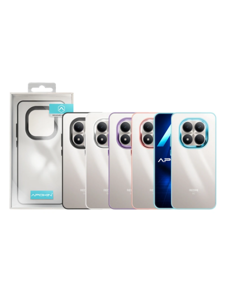 Funda acrílica bordes color Redmi Note 15 4G / 5G