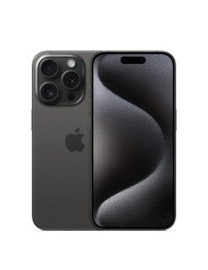 iPhone 15 Pro 256Gb Negro Reacondicionado - Como nuevo - Batería 100% + REGALO protector de pantalla