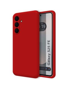 Funda silicona roja para Samsung S25 FE / S26 FE