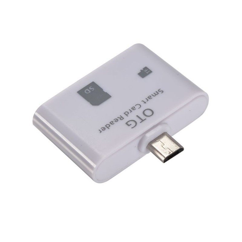 Adaptador tarjetas SD a micro USB