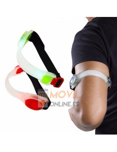 Brazalete con luz para deporte