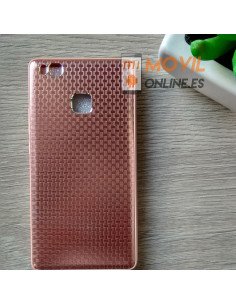Funda aluminio con bordes de gel para Huawei P9 Lite